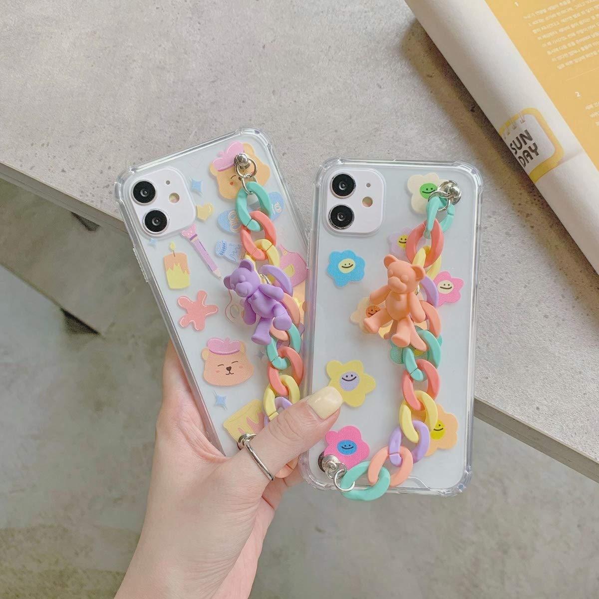 Amazon.co.jp: ONLYOU iPhone X ケース iPhone Xs ケース 韓国